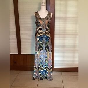 Silky maxi, feels great against the skin.